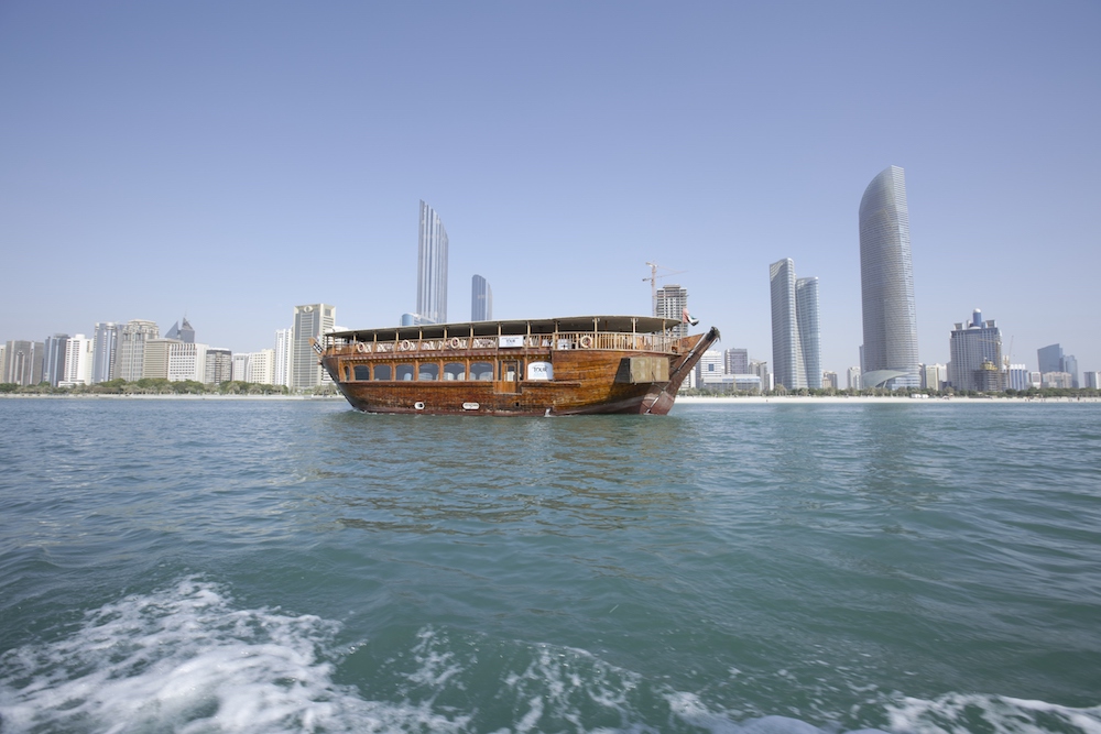 dhow cruise in Abu Dhabi